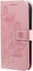 Umschlag Rückseite Synthetisches Leder / Kunststoff Magnetisch Rosa (Motorola Edge 50 Fusion 5G)