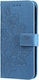 Back Cover Piele artificială / Plastic Magnetic Albastru (Motorola Edge 50 Fusion 5G)