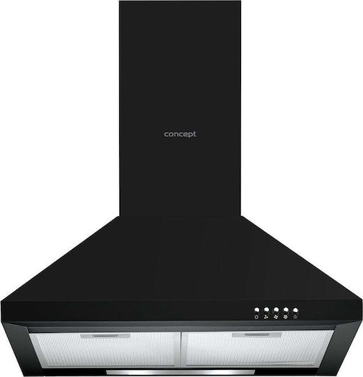 Șemineu Hotă 60cm Negru