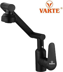Varte Μπαταρία Κουζίνας Πάγκου Μαύρη