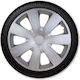 Autoline Set Capace De Roți Auto Argo Tenzo 16" 4 Bucăți Argintii