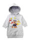 Kids Sweatshirt with Hood and Pockets Gray