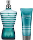 Jean Paul Gaultier Le Male Men's Set with Eau de Parfum