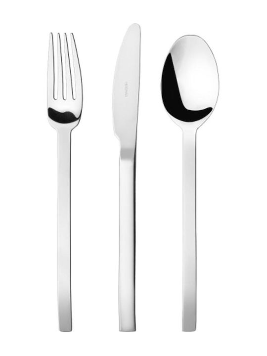 Herdmar Cutlery Set Stainless Silver 30pcs