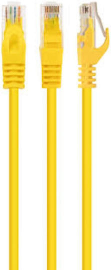 Cablexpert U/UTP Cat.6 (Gigabit) Καλώδιο Δικτύου Ethernet 0.5m Κίτρινο