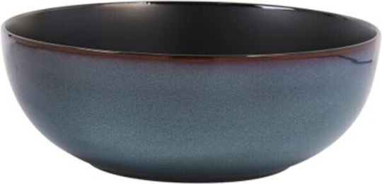 Cryspo Trio Ceramic Salad Bowl Black 23x23cm