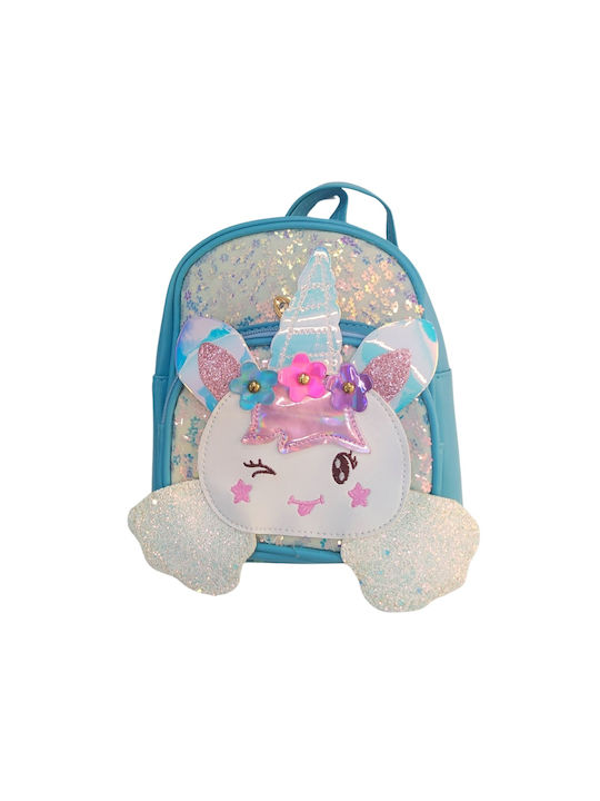 Unicorn Kinder Rucksack Rucksack Blau