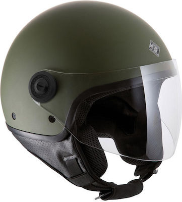 Tucano Urbano Green Matt Cască de motocicletă Jet ECE 22.05 1080gr