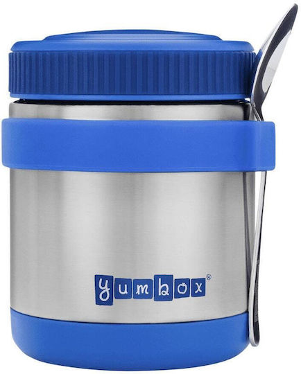 Yumbox Неръждаемо стоманено детско контейнерче за храна 0.415лт Син