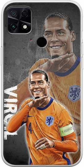 Euro 2024 Virgil Van Dijk Xiaomi Poco C40 Flexible Tpu Διάφανη Σιλικόνη
