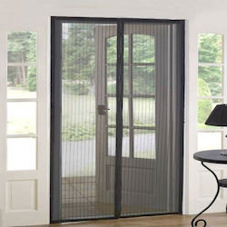 Sidirela Self-Adhesive Screen Door Magnetic Gray 220x100cm E-0512