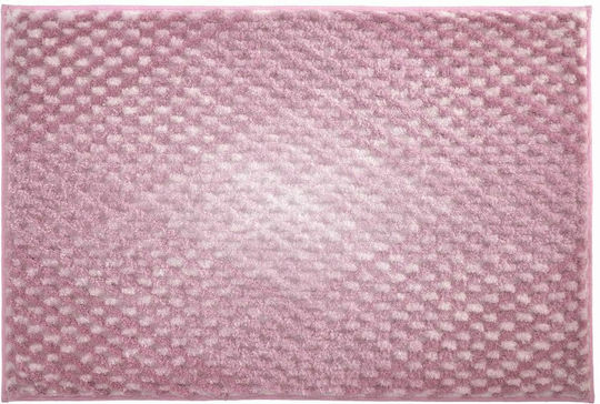 Kleine Wolke Αντιολισθητικό Πατάκι Μπάνιου Cory 9121407360 Old Rose 60x100εκ.