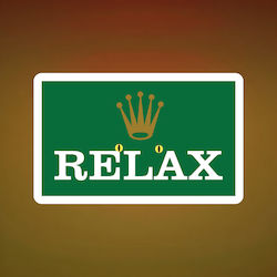 Αυτοκόλλητο Αυτοκινήτου Relax