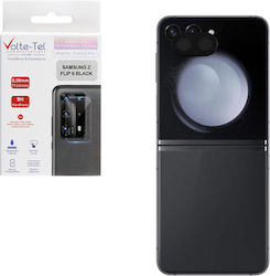 Volte-Tel Προστασία Κάμερας Tempered Glass Μαύρο για το Samsung Z Flip