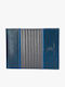 Leather Men's Wallet Classic Blue