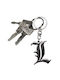 Abysse Keychain Death Note Metallic Inox