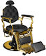 Barber Equipment Καρέκλα Barbier Schwarz mit verstellbarer Höhe