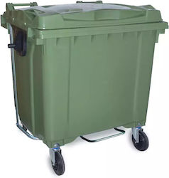 Green City International Πλαστικός Κάδος Απορριμμάτων 1100lt Green City International Πλαστικός Κάδος Απορριμμάτων 1100lt