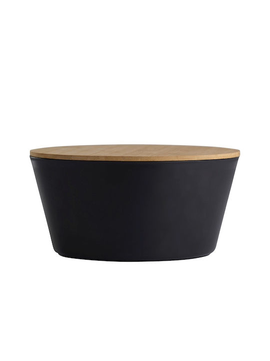 Espiel Salad Bowl Black 25x25x12.2cm