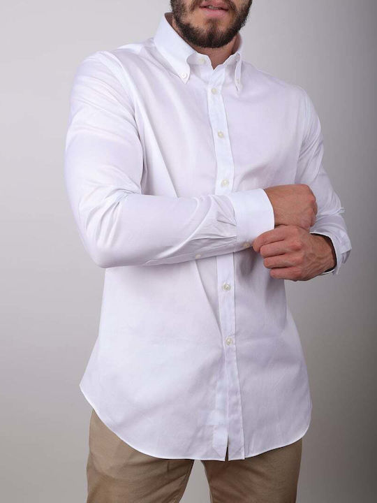 Xacus Cotton Shirt White