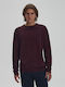 Diverse System Men's Long Sleeve Sweater Maroon