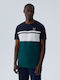 T-shirt Navy-green
