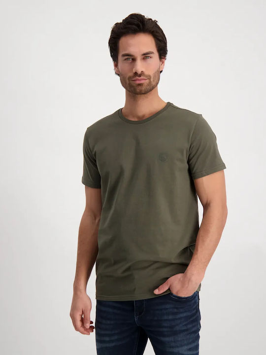Carsjeans T-shirt Bărbătesc cu Mânecă Scurtă Verde