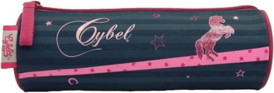 Bagtrotter Glitter Cybel Κασετίνα Βαρελάκι Μπλε