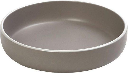 Espiel Mood Farfurie adâncă Ceramică Gri cu Diametru 20.3cm