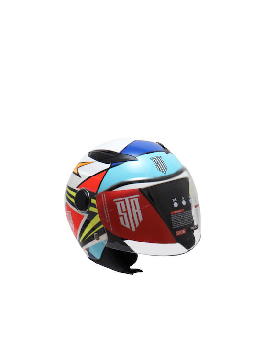 STR Motorradhelm Jet