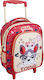 Schulranzen Trolley Kindergarten mit Flaschenhalter Mehrfarbig 27 x 10 x 31cm
