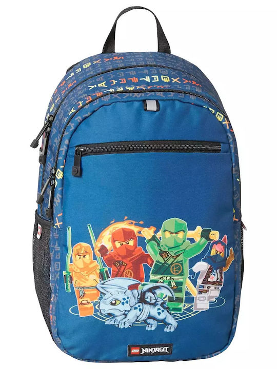 Lego Extended School Bag Backpack Junior High-High School in Blue color