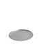 Espiel Snow Plate Shallow Inox Gray with Diameter 23cm