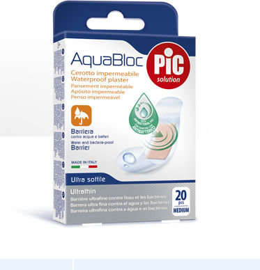 PiC Solution Waterproof Plasters 20pcs
