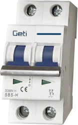 Geti Dc Circuit Breaker 40a Two-pole Gf-j04