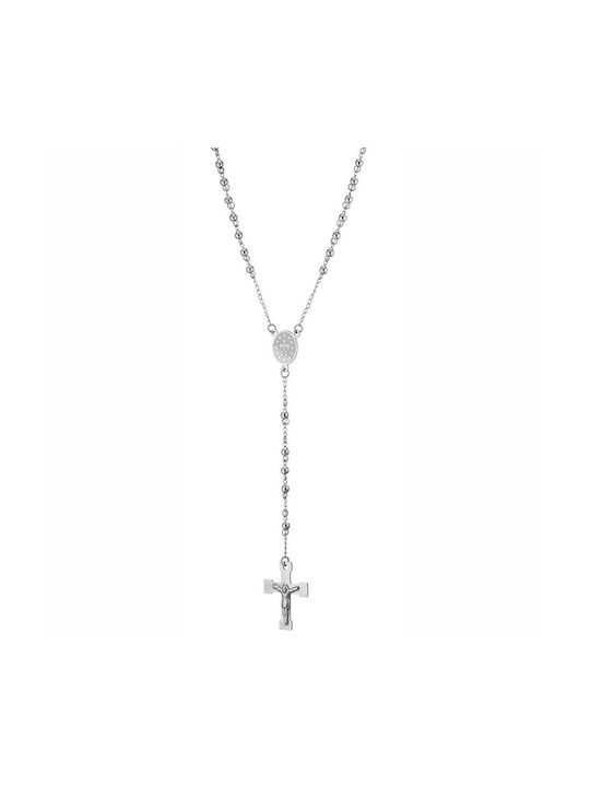 Verorama Cross from Steel with Chain