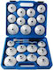 Oil Filter Cup Set 23pcs for Audi / Fiat / Ford / Honda / Isuzu / Lexus / Mazda / Mercedes Benz / Porsche / Renault / Toyota / Volvo / VW 52210800
