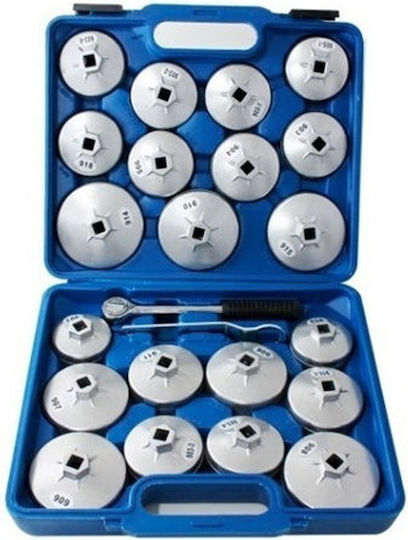 Oil Filter Cup Set 23pcs for Audi / Fiat / Ford / Honda / Isuzu / Lexus / Mazda / Mercedes Benz / Porsche / Renault / Toyota / Volvo / VW 52210800