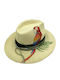 LiebeQueen Wicker Women's Hat Beige