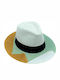 LiebeQueen Wicker Women's Hat White
