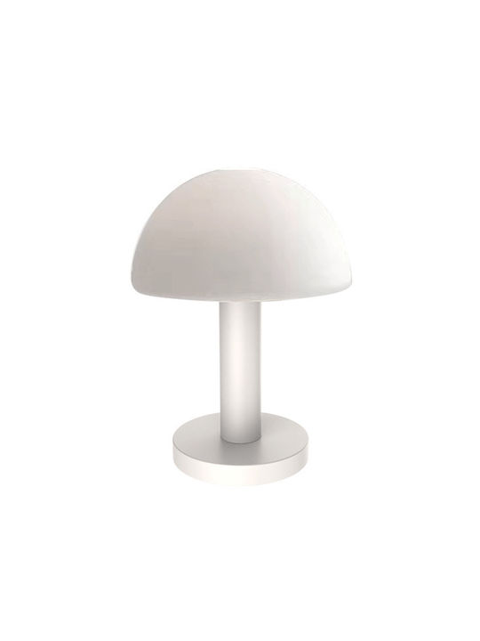 Led7 Table Lamp for Socket G9 with White Shade and Base