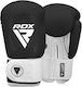 RDX Boxing Gloves Leather for Match Black
