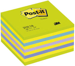 3M Самозалепващи Листчета В Куб Син 7.6x7.6см Post-it