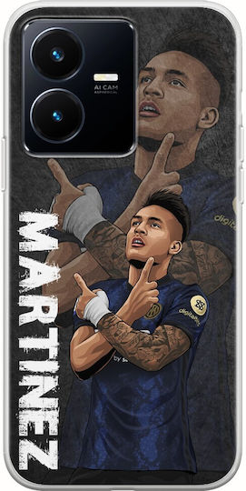 Huse și carcase pentru telefoane mobile cu jucători de fotbal - Lautaro Martinez Vivo Y22s din silicon transparent flexibil TPU