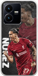 Football Stars Darwin Nunez Vivo Y22s Flexible Tpu Transparent Silicone