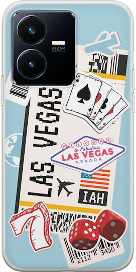 Bilet către Las Vegas Vivo Y22s Carcasă Flexibilă din Silicon Transparent