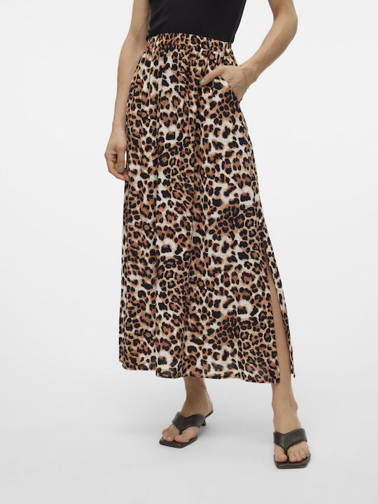 Vero Moda Maxi Fustă Bej