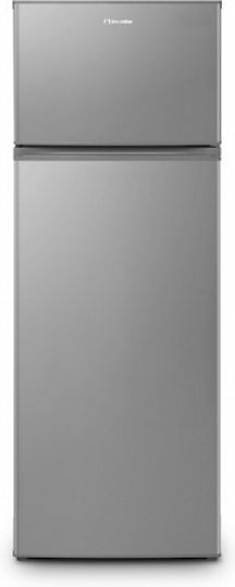 Inventor Ψυγείο Δίπορτο 235lt Υ159xΠ55xΒ55εκ. Inox DP1590SE