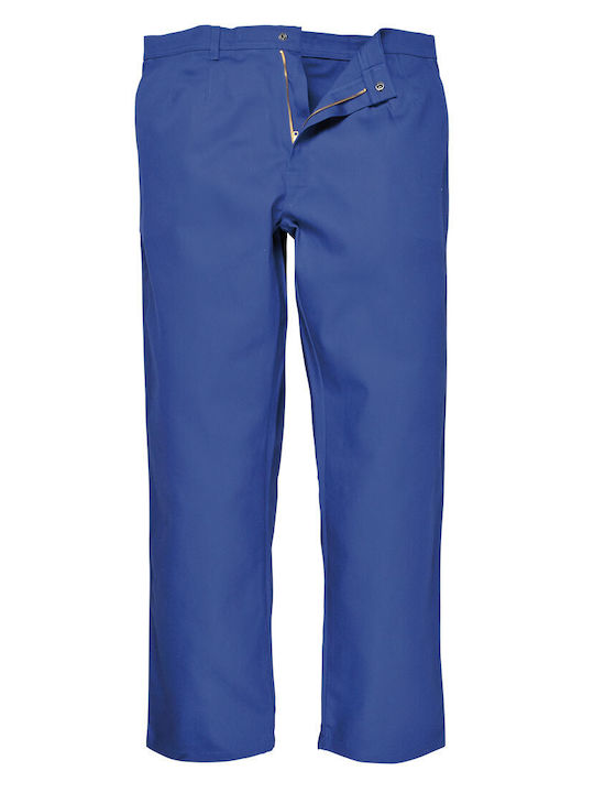 Portwest Pantaloni de Lucru Albastru din Bumbac