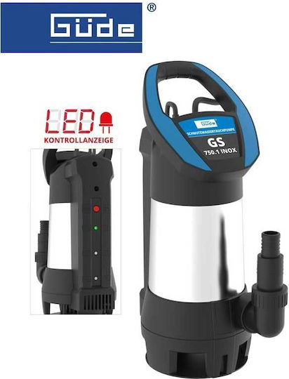 Güde Μονοφασική Αντλία Νερού 750W 94679